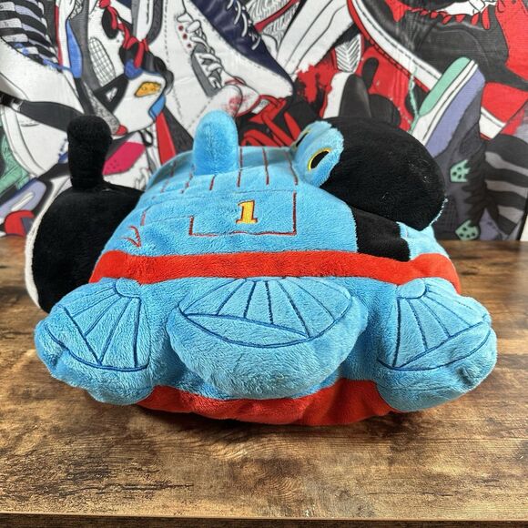 Thomas The Tank Engine Pillow Pet Large 17" Full Size Plush Stuffed Animal Blue - Picture 3 of 16